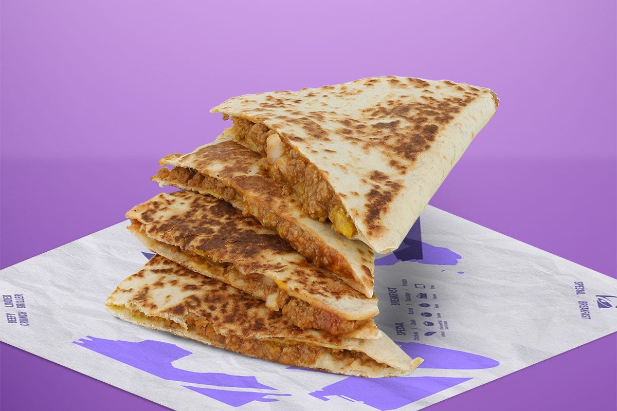 Loaded Beef Quesadilla