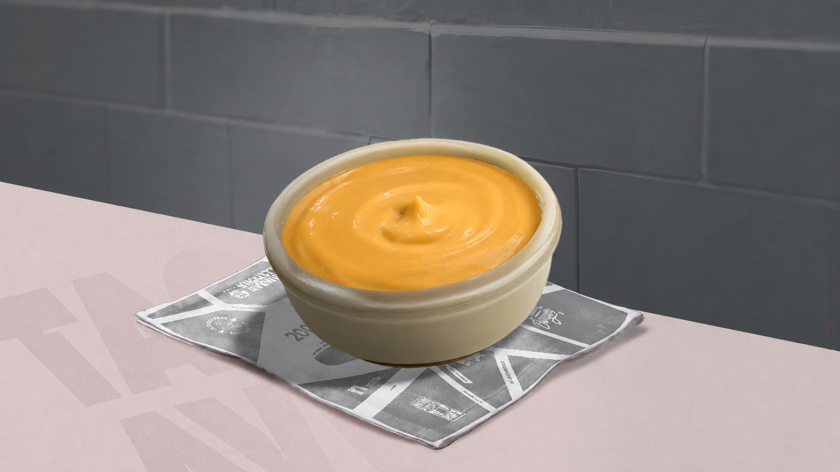 Sauce cheddar en pot