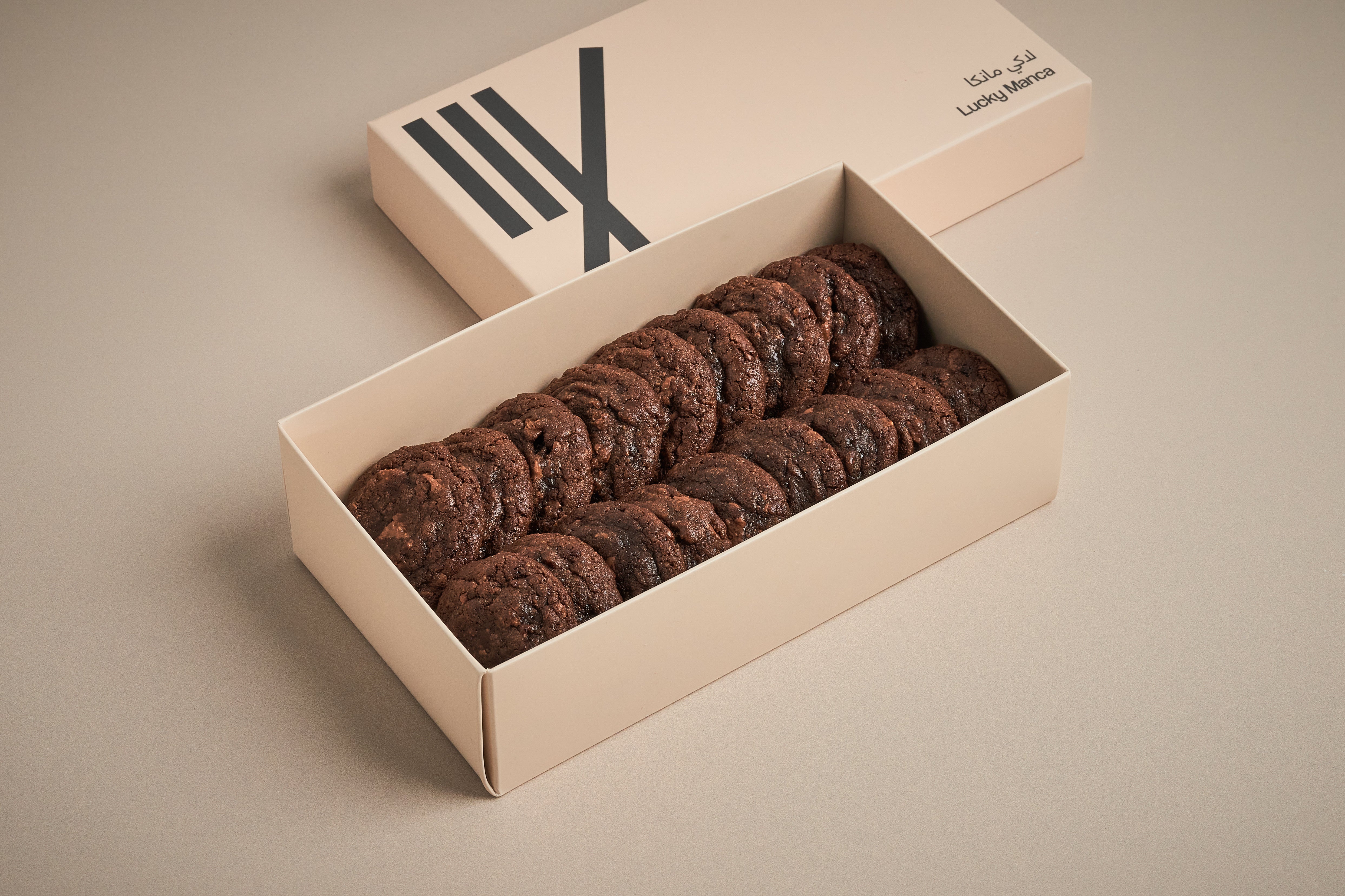 Mini Double Chocolate Cookies