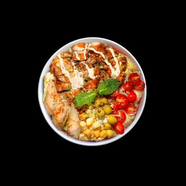 SALADE CROUS T POULET