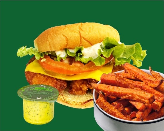 Crispy Cajun Burger