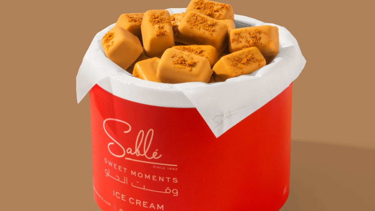 Lotus Ice Cream Bites
