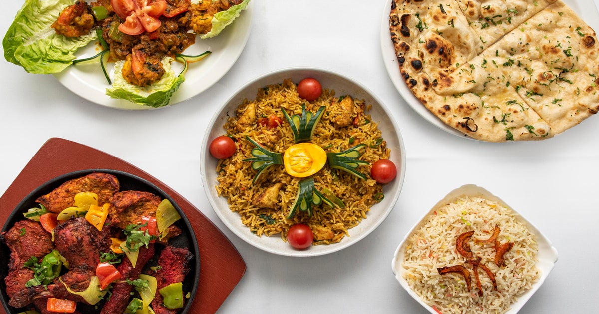 The Taj Mahal Coleridge Crescent delivery from Colnbrook Order with