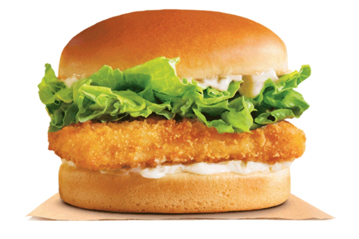Menu Fish Burger