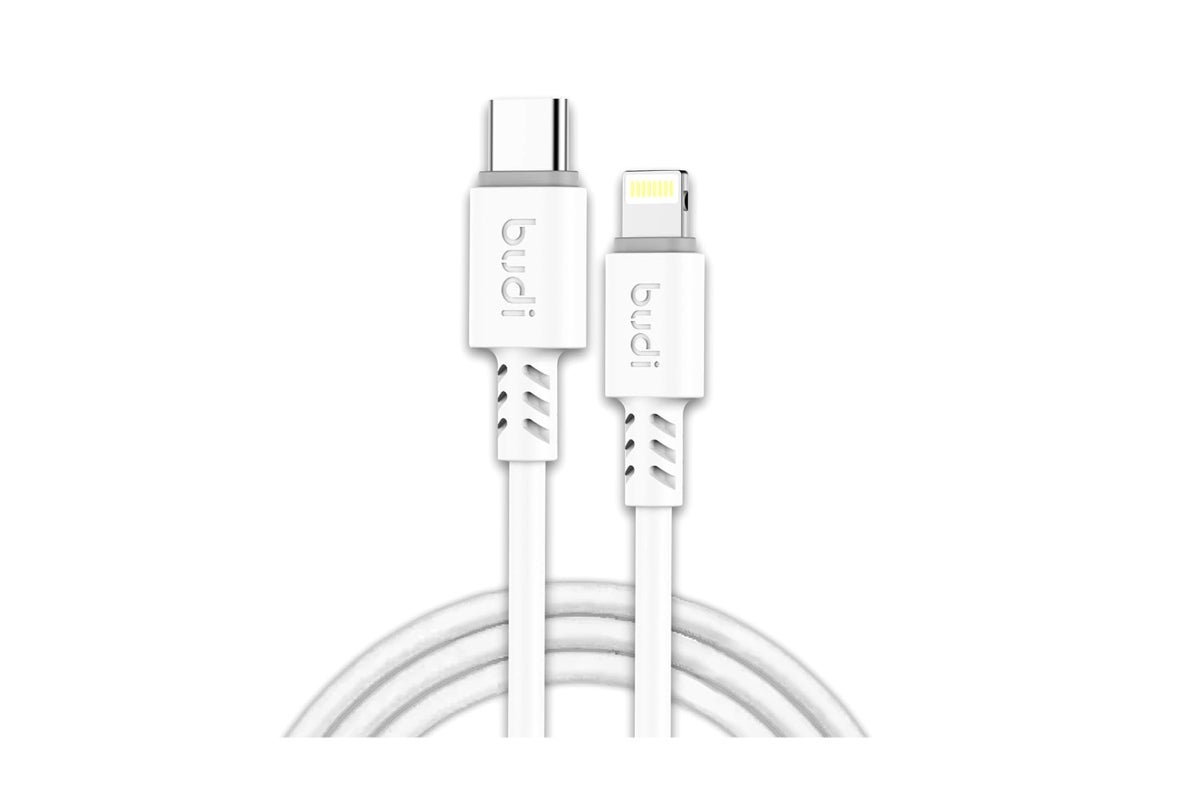 Budi Usb C Sync/Charge Cable 12W/2.4A(Usb C To Iphone Cable) 1M