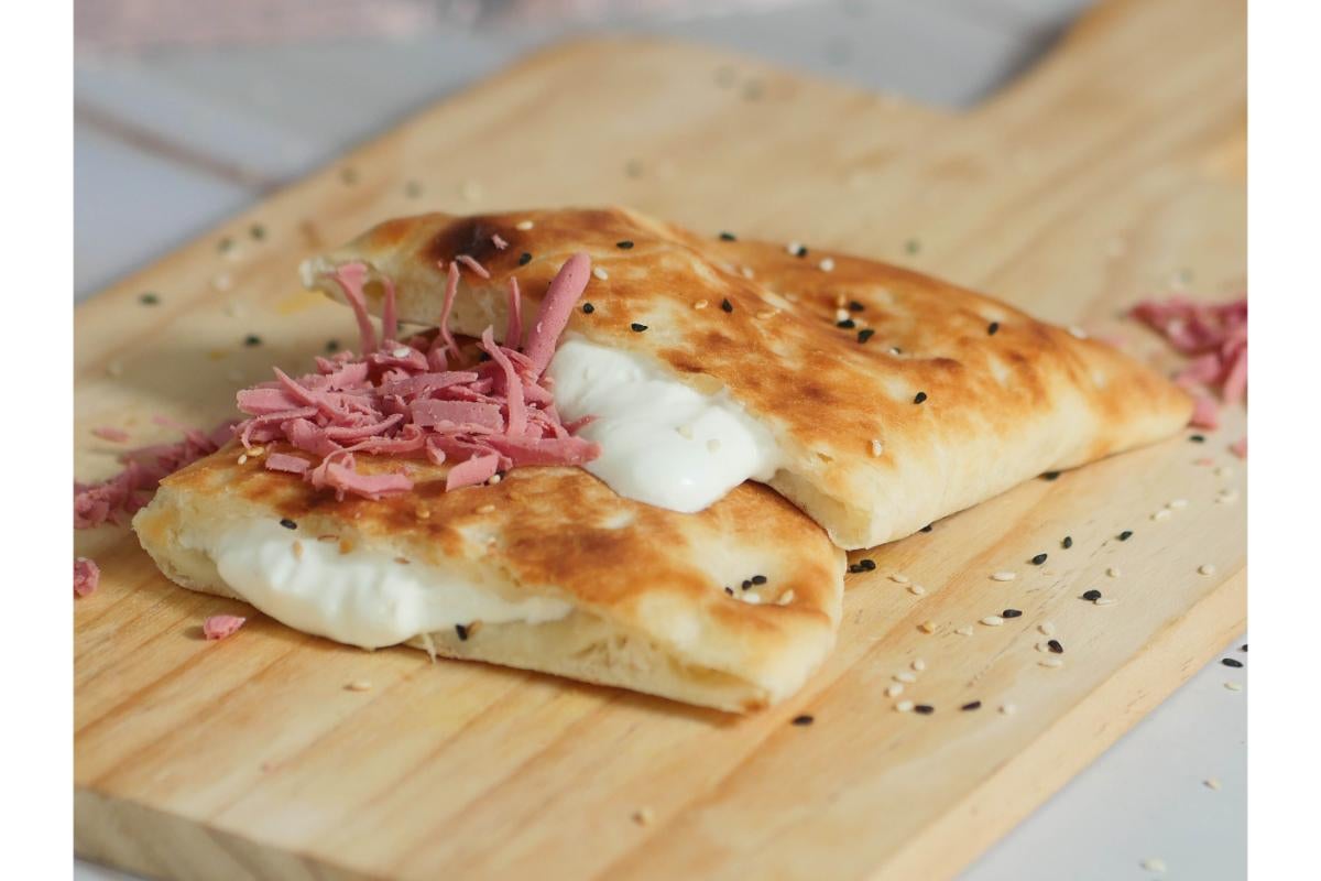 Labneh with Mortadella