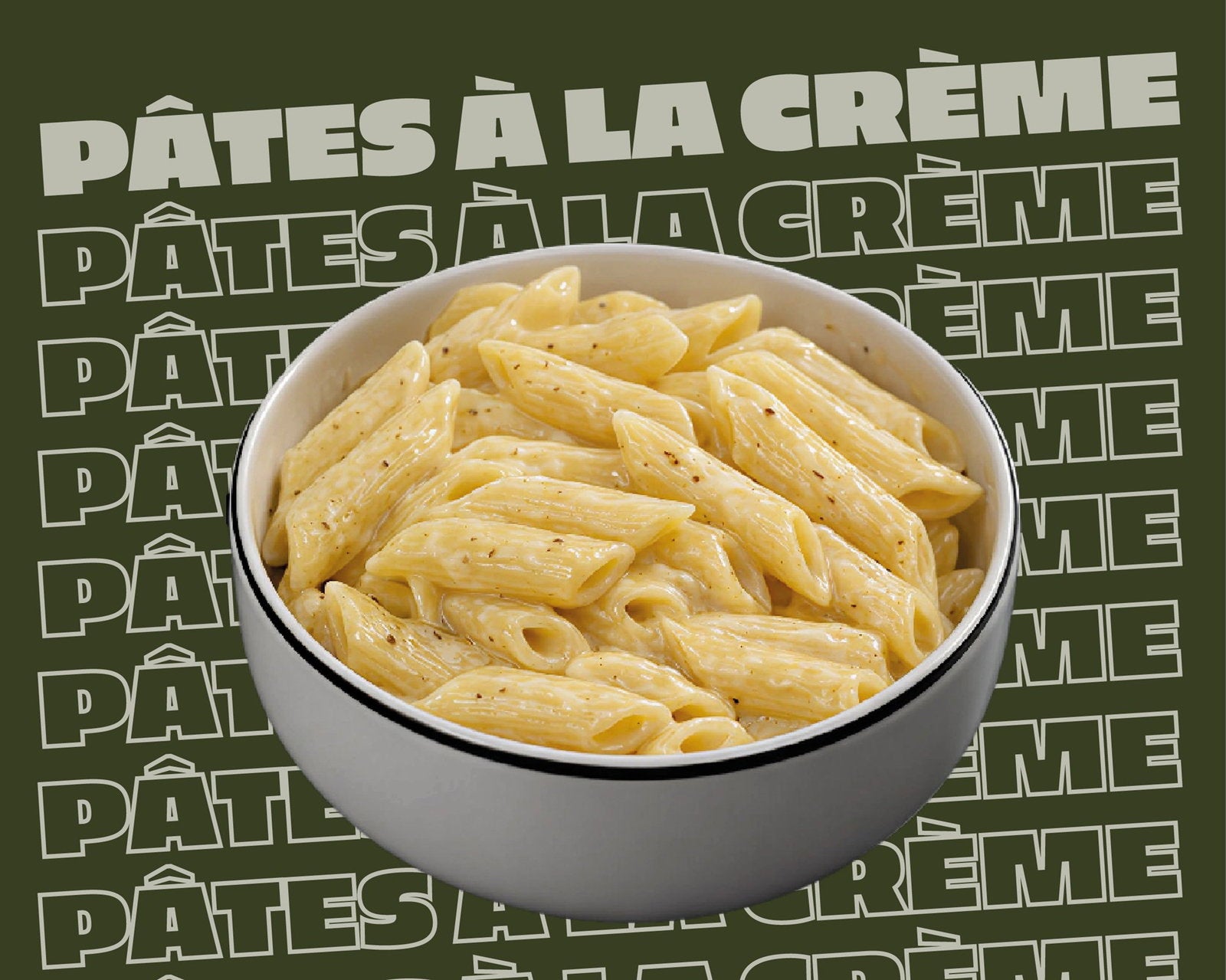 Pâtes à la crème