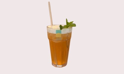 Thé glacé pêche maison