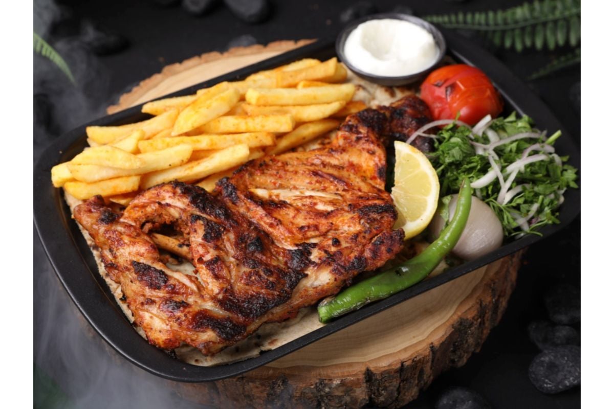 Half Grilled Chicken Meal