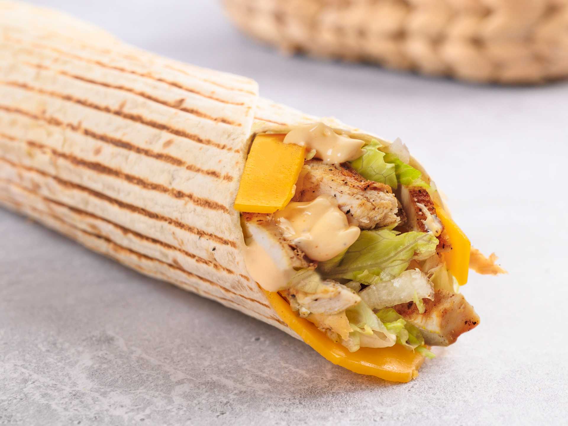 Grilled Chicken Wrap