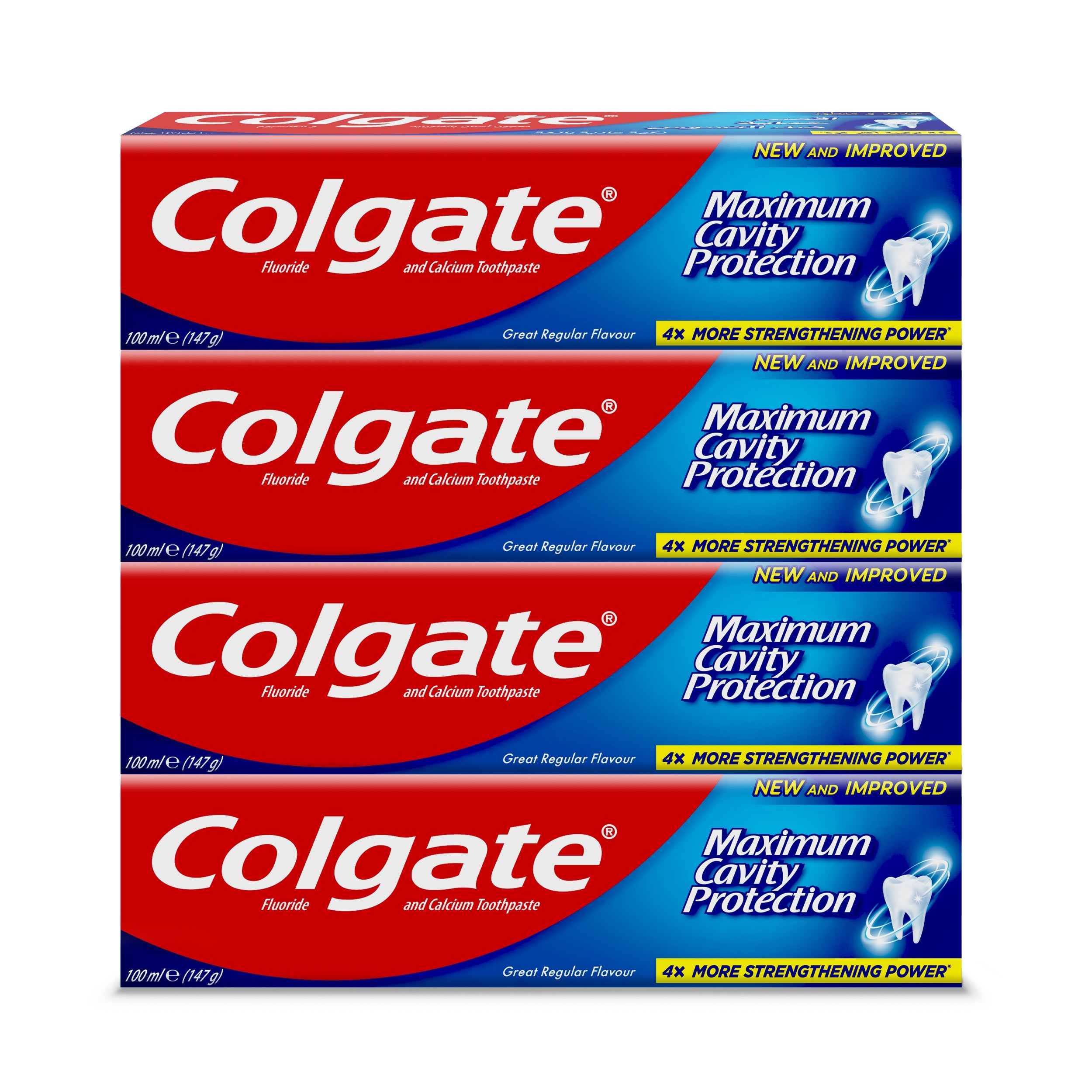 Colgate Maximum Cavity Protection Toothpaste 4 x 100ml
