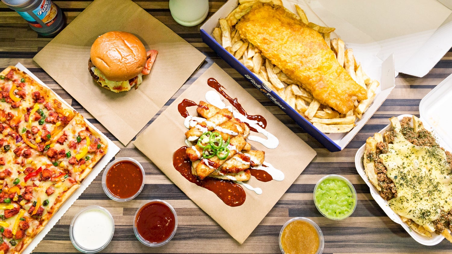 Hotbox Fish Bar delivery from Plasnewydd Order with Deliveroo