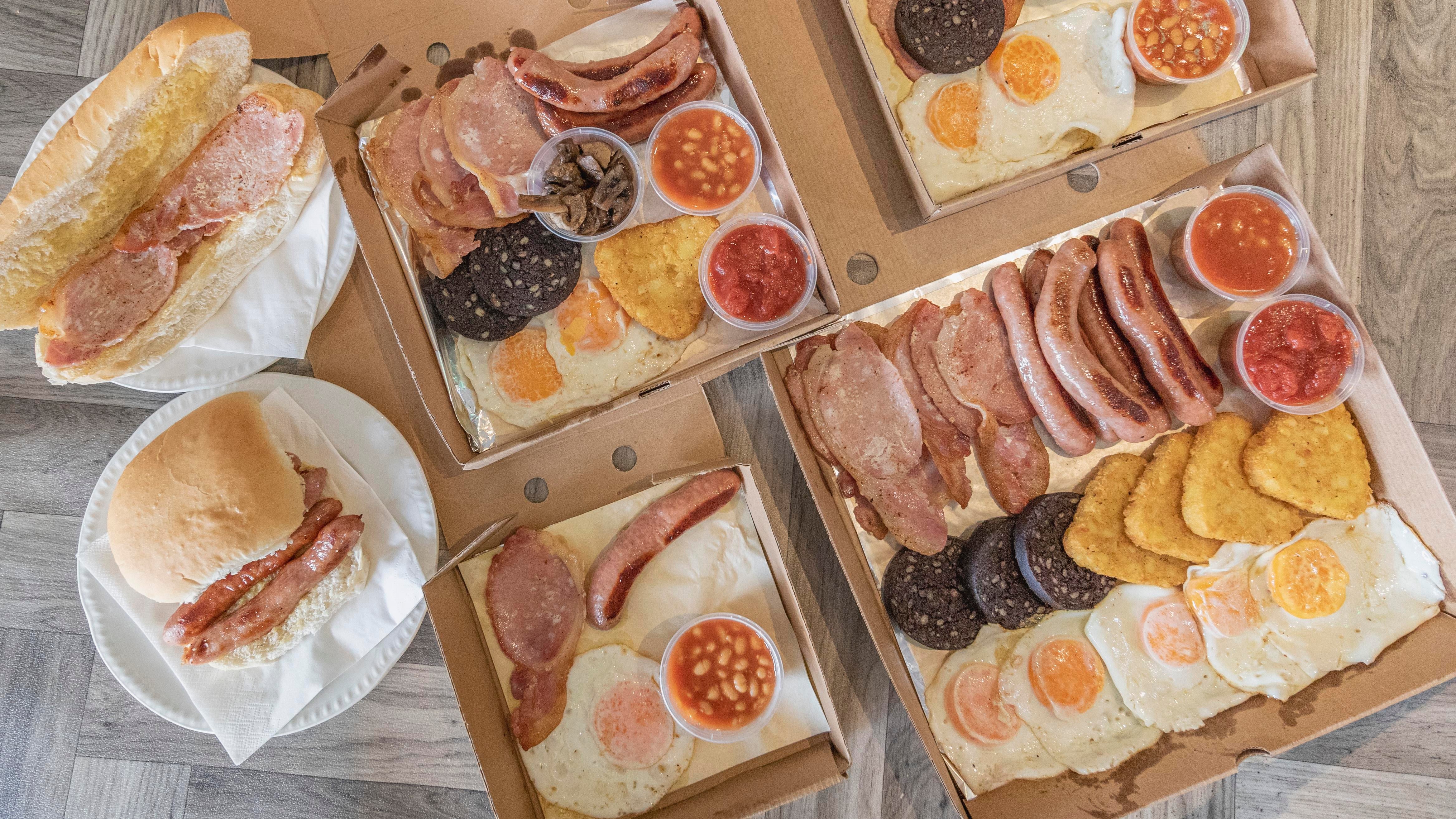 Fox's Sandwich Deli delivery from Four Lane Ends Order with Deliveroo