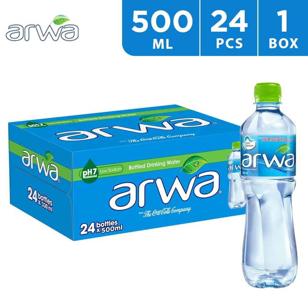 Arwa Drinking Water 24 x 500 ml