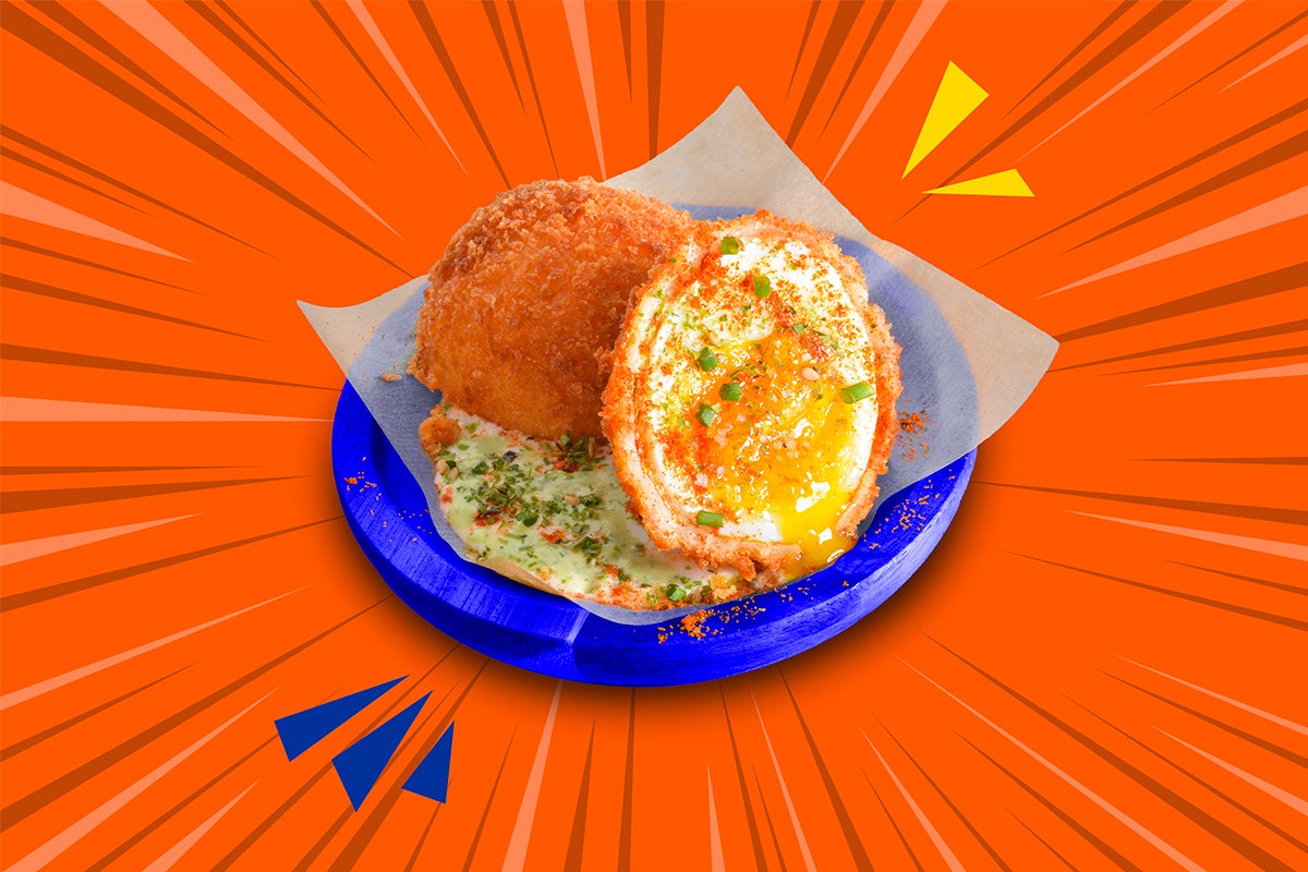 Oeuf mollet crispy
