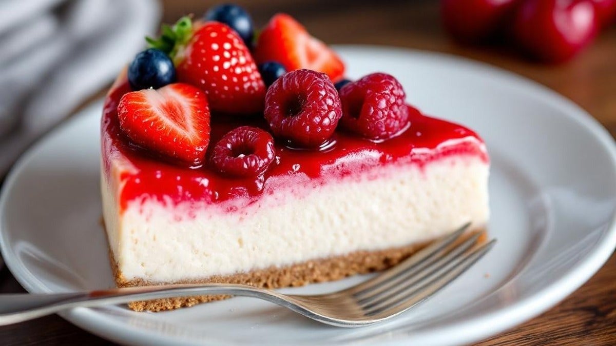 🍒 Cheesecake fruits rouges