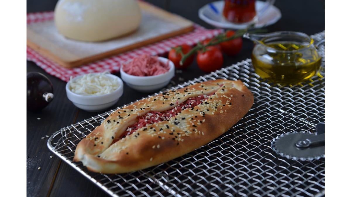 Mortadella With Cheese Pie