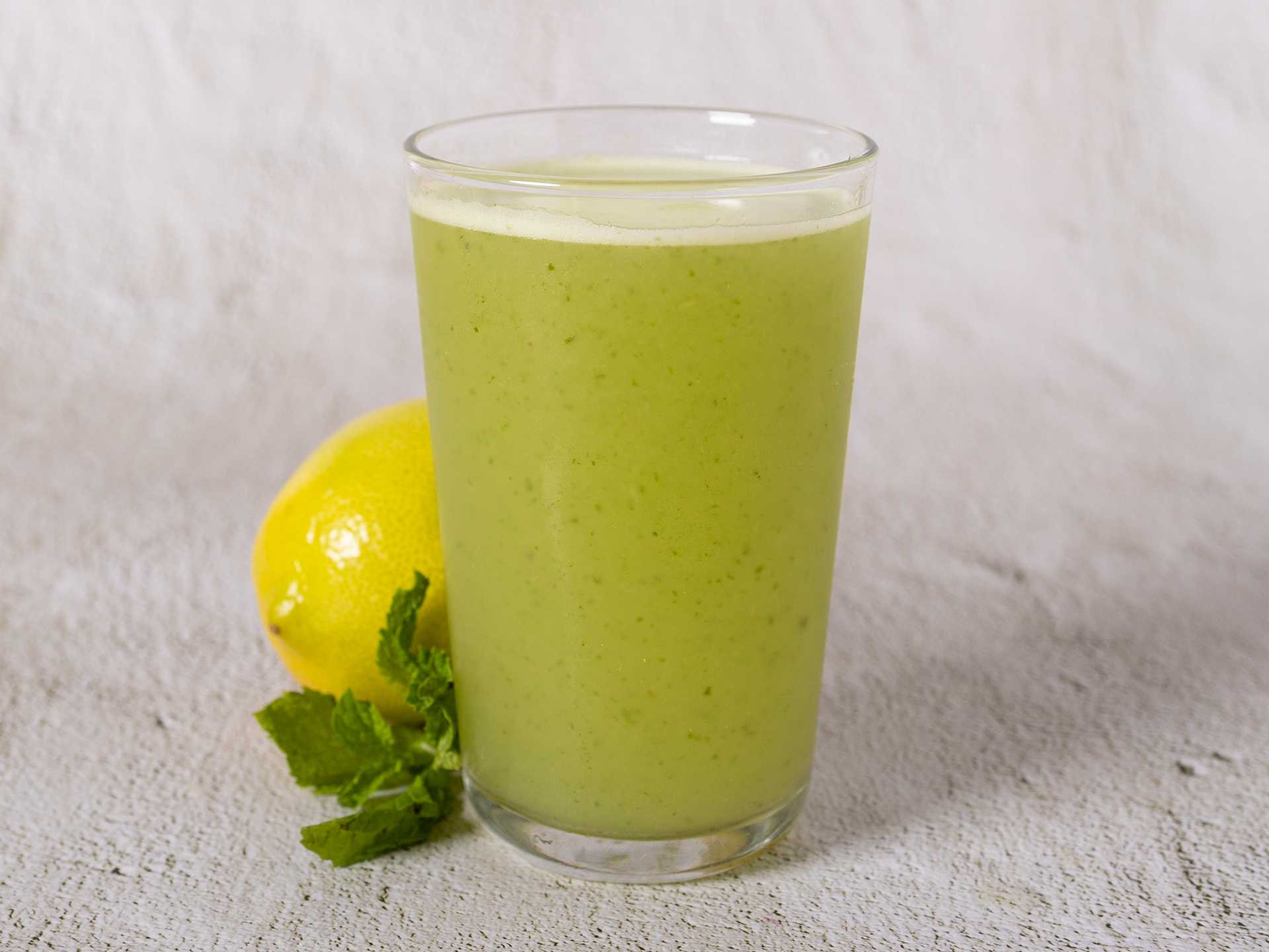 Fresh Lemon Mint Juice