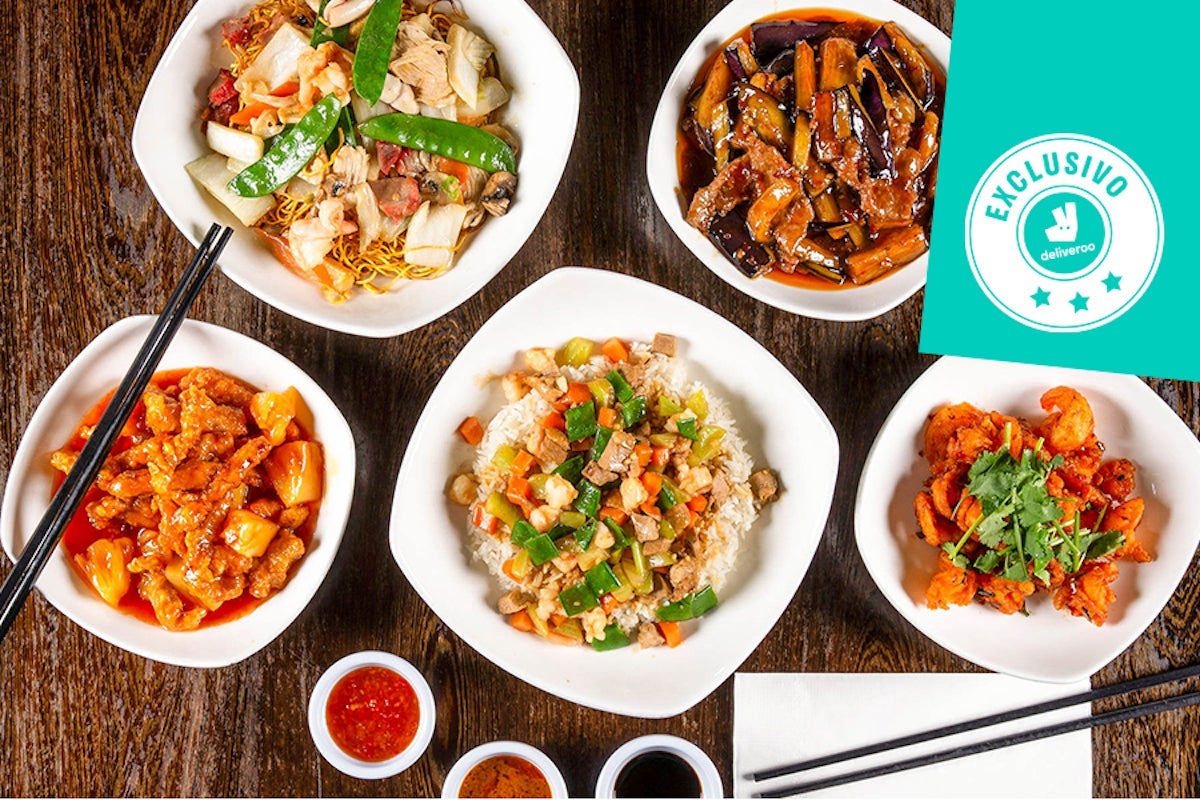 Jin Jin express entrega desde Universidad Pide comida con Deliveroo