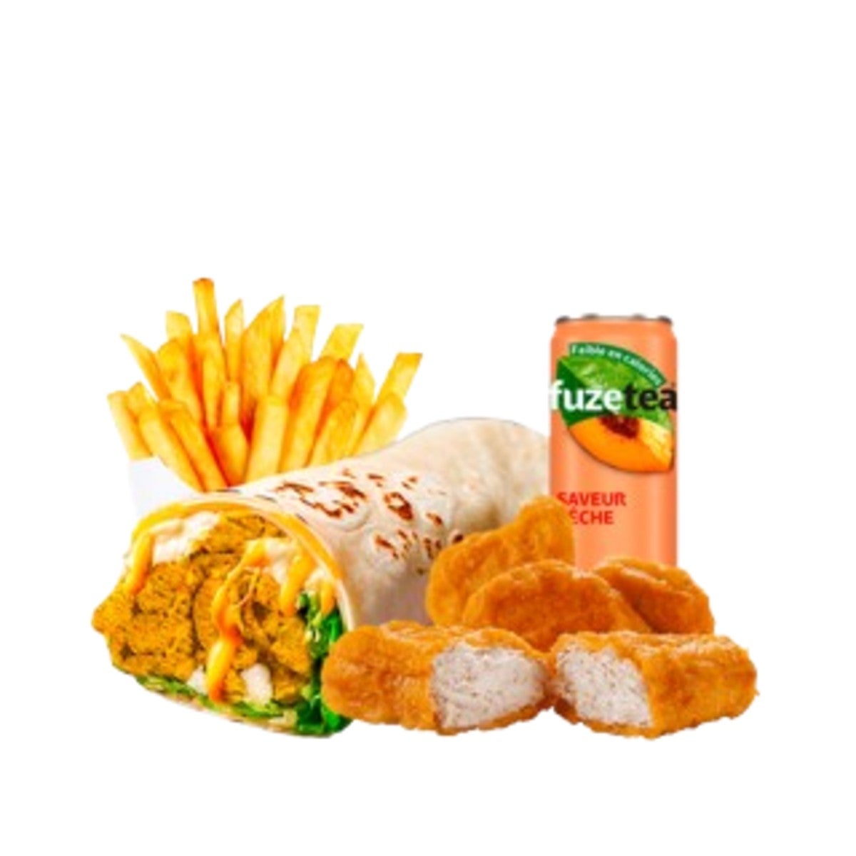 W1 - Wrap + 4 Nuggets