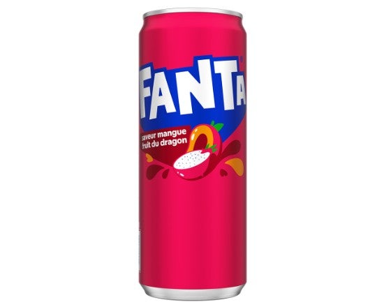 Fanta Mangue Fruit du Dragon 