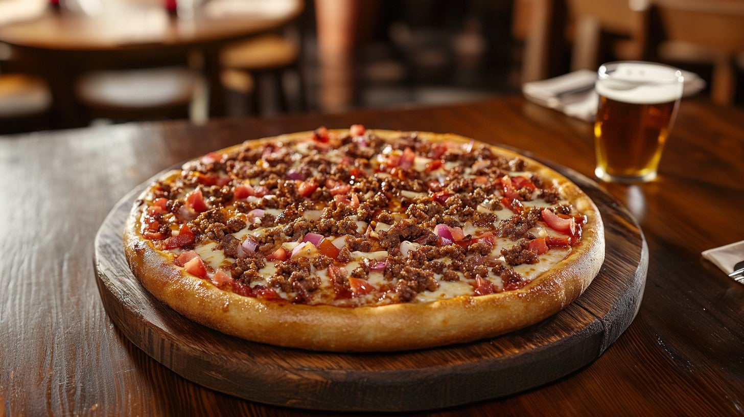 Pizza Texas 🍅 🧀 🍖