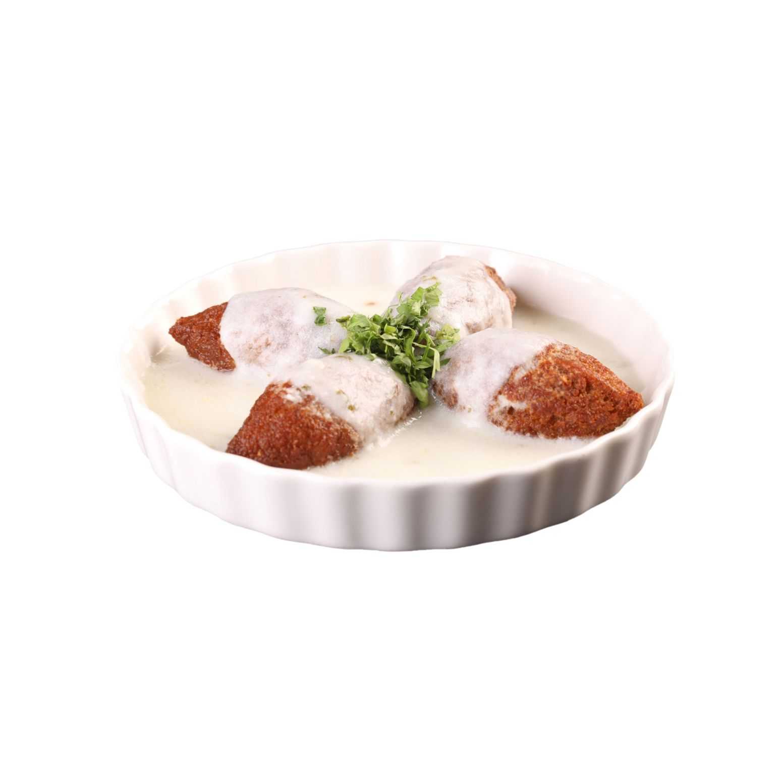 Kebbah with yogurt
