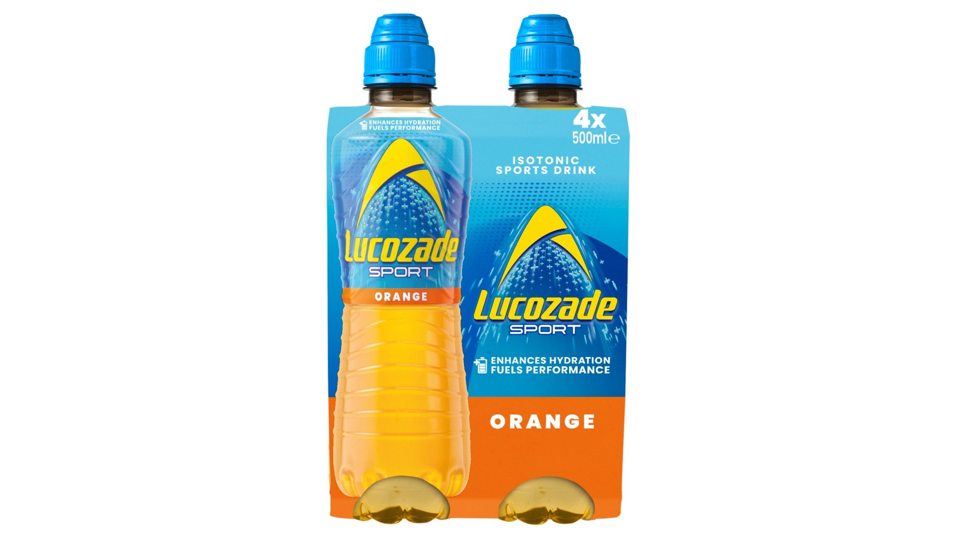 Lucozade Sport Orange Multipack 4 x 500ml