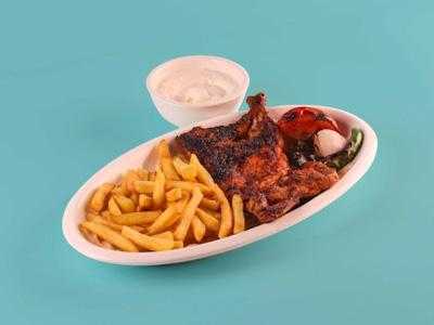 Half Charcoal Chicken