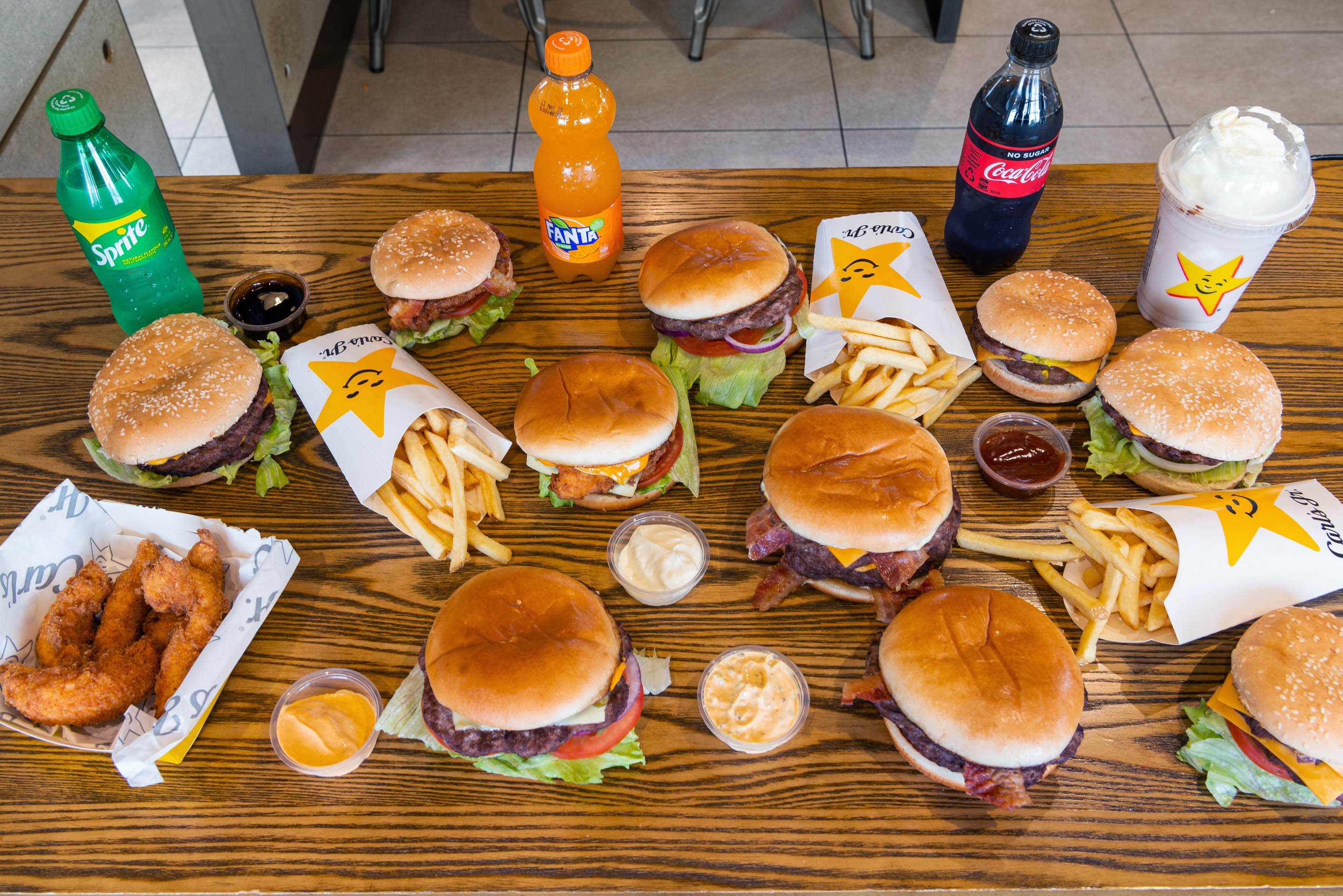 Carl's Jr. delivery from Wetherill Park Order with Deliveroo