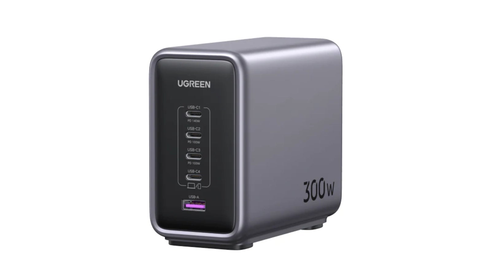 Ugreen Nexode 300W 5-Port Pd Gan Fast Charg Cd333(90904)