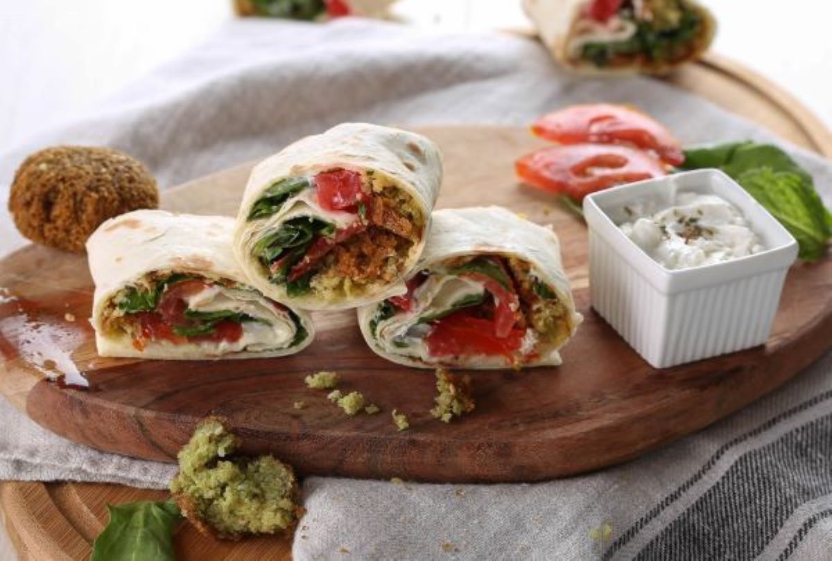 Labneh and Falafel