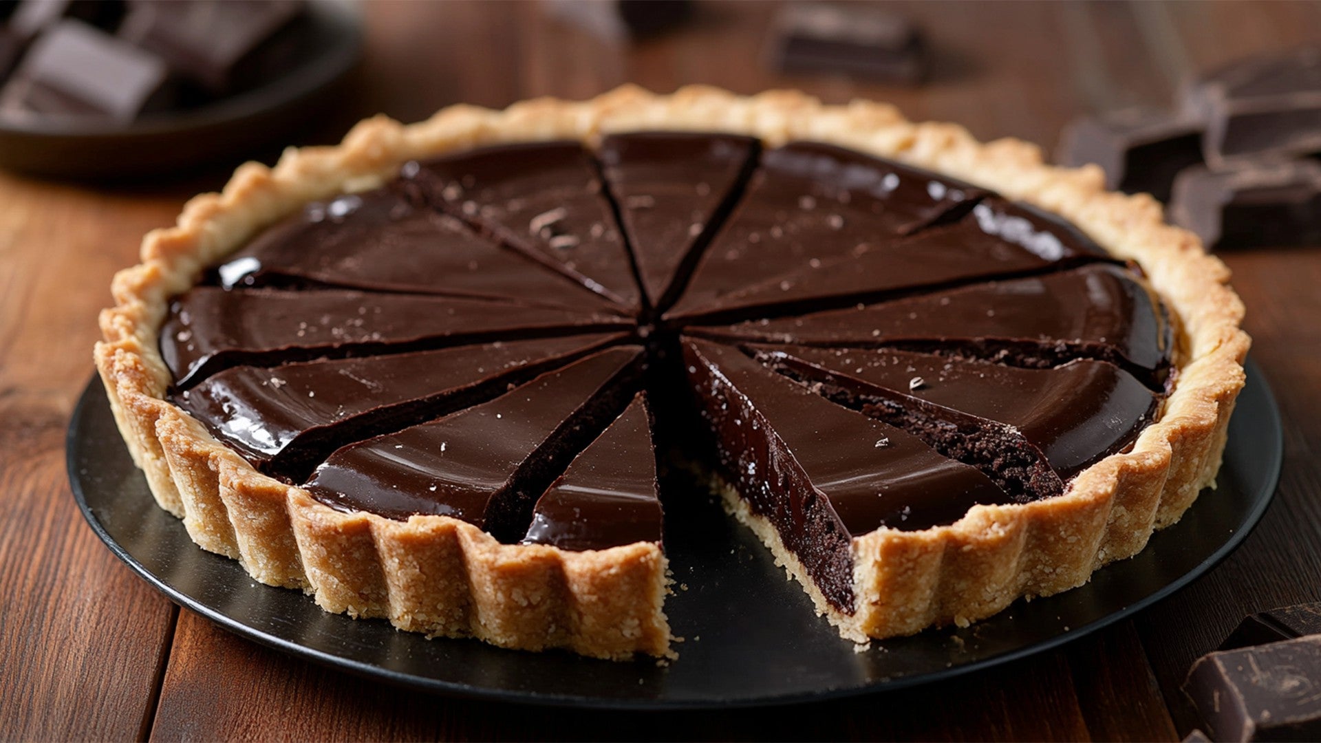 Tarte au chocolat 🥧