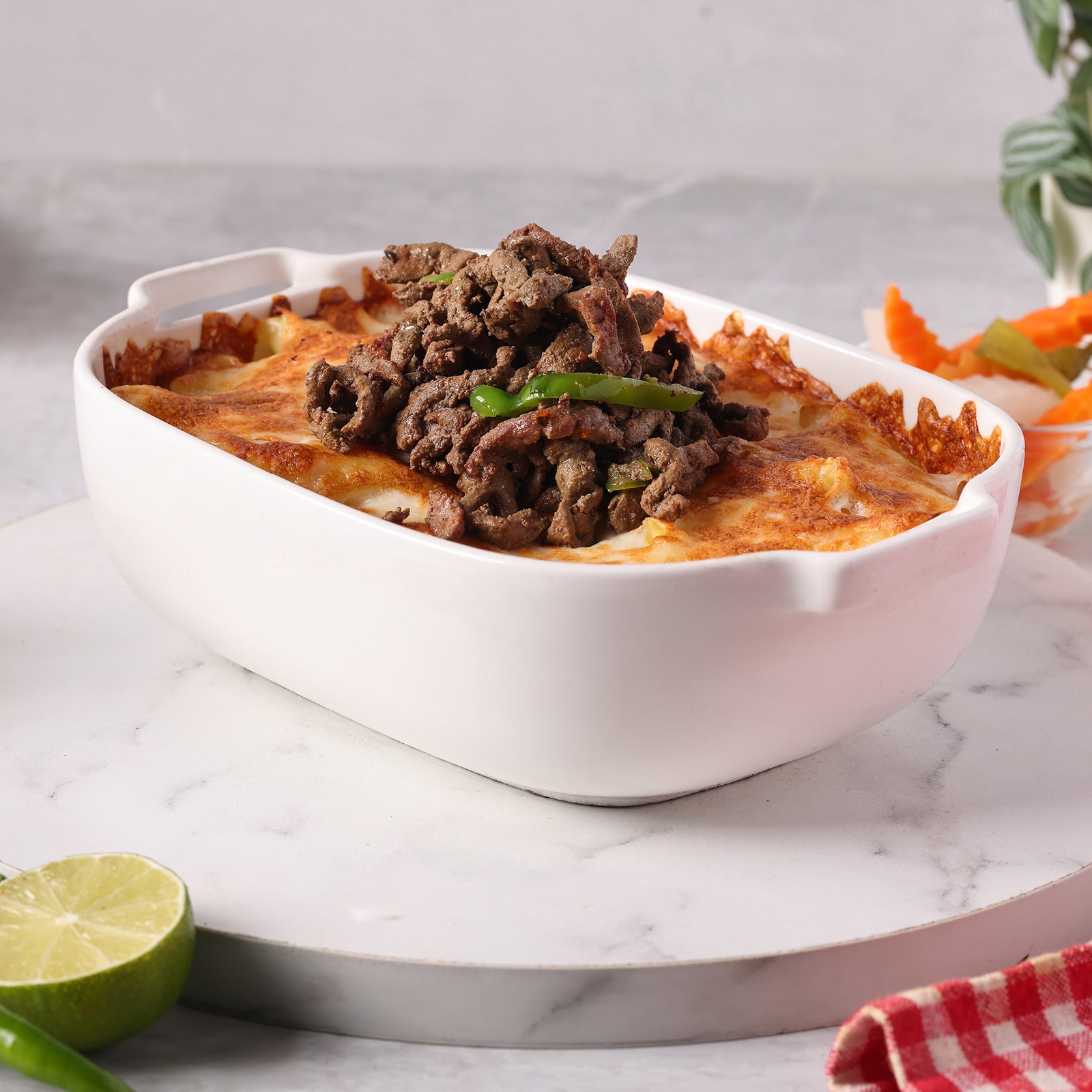 Oven-baked Pasta With Liver