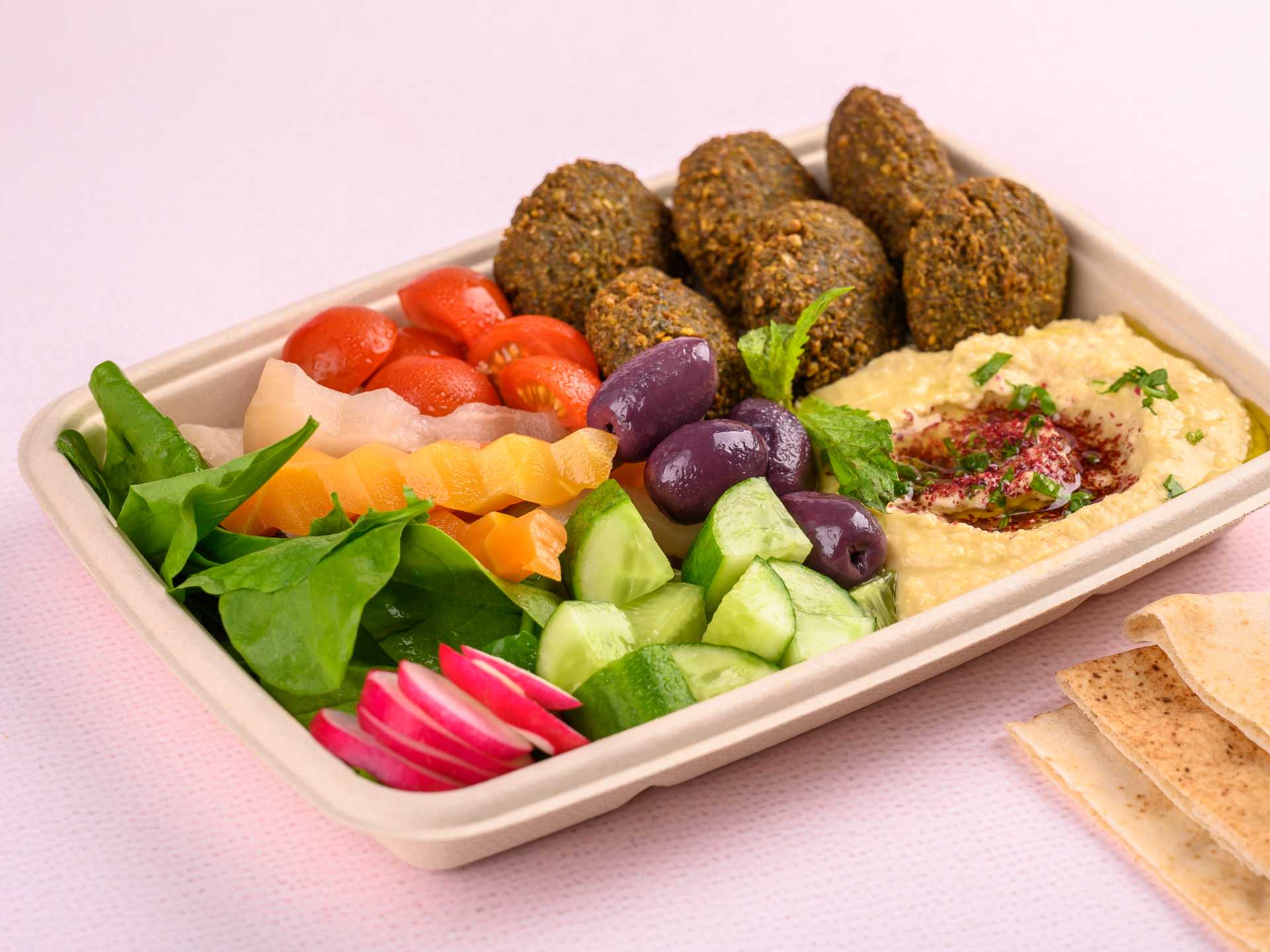 Falafel & Hummus Plate