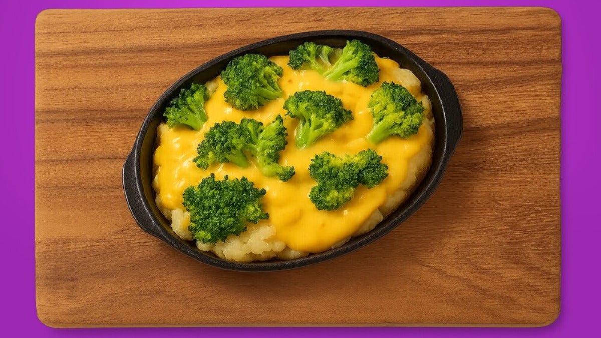 Broccoli and Cheese Baked Potato