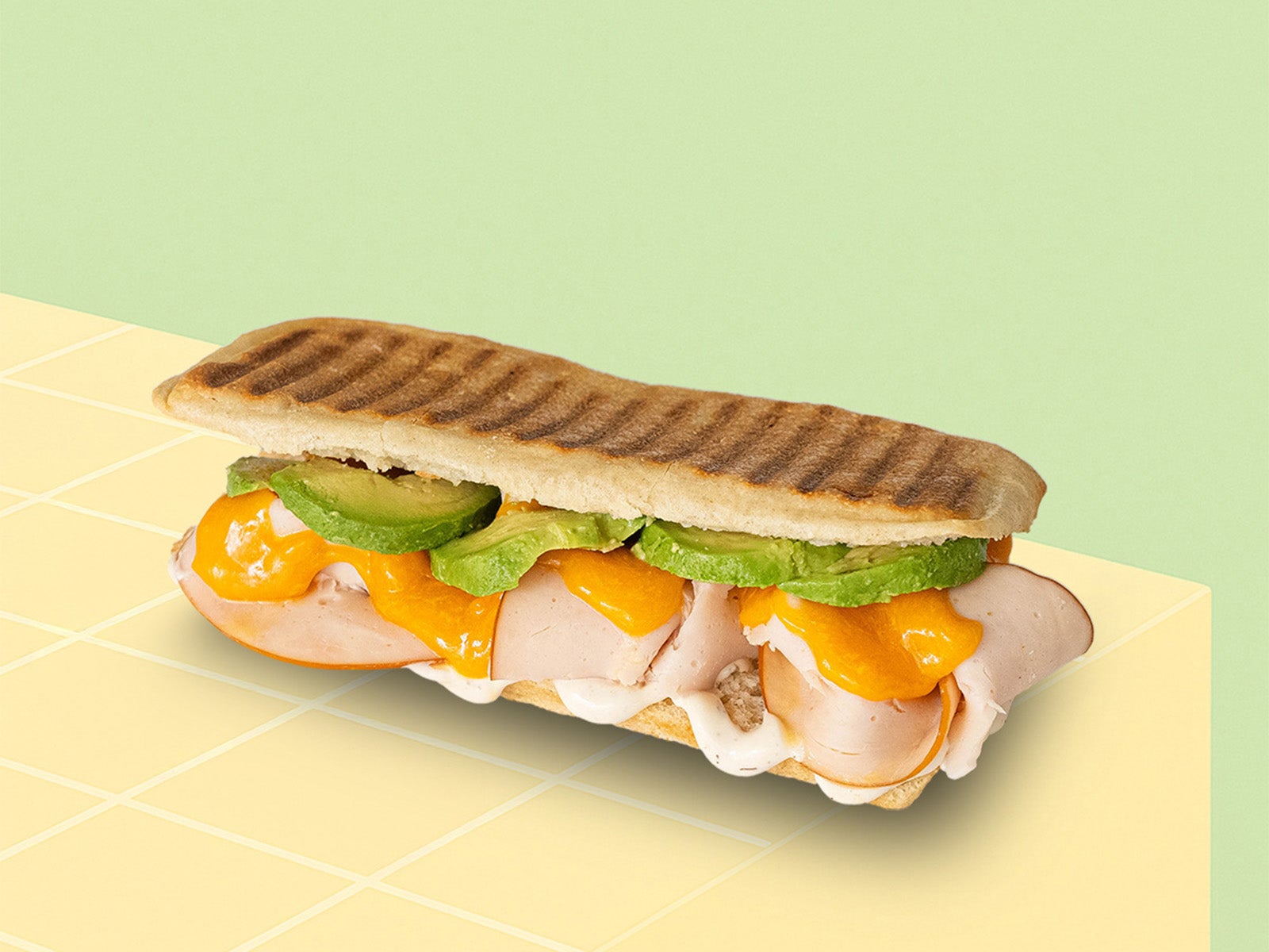 Turkey Avocado Panini