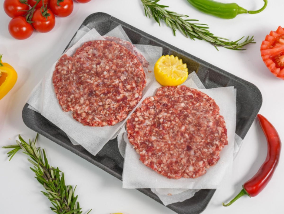 Large Beef Burger Platter