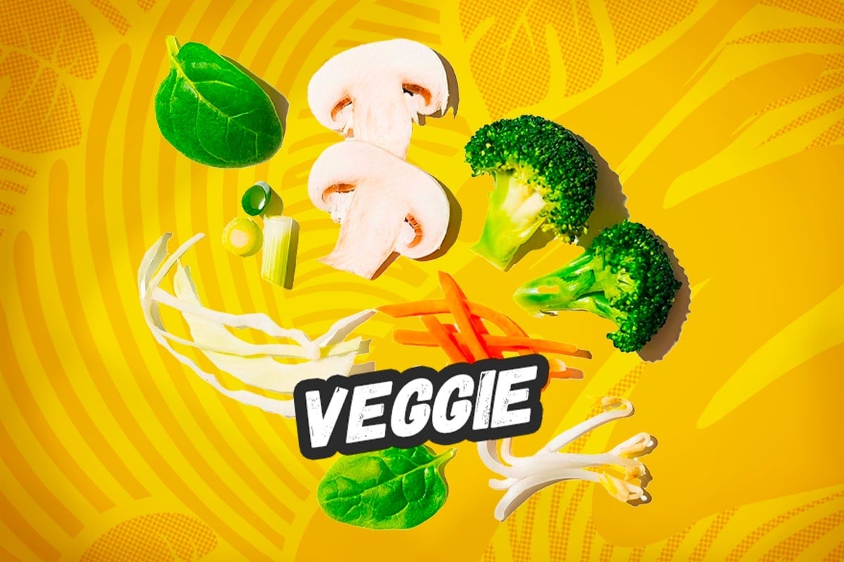 🥦 VEGGIE ( BROCOLI / PAK CHOY / CHAMPIGNON DE PARIS )