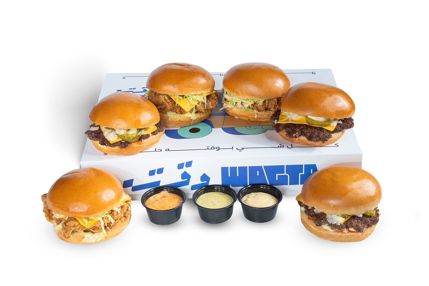 Gathering Burger Box for 6 People