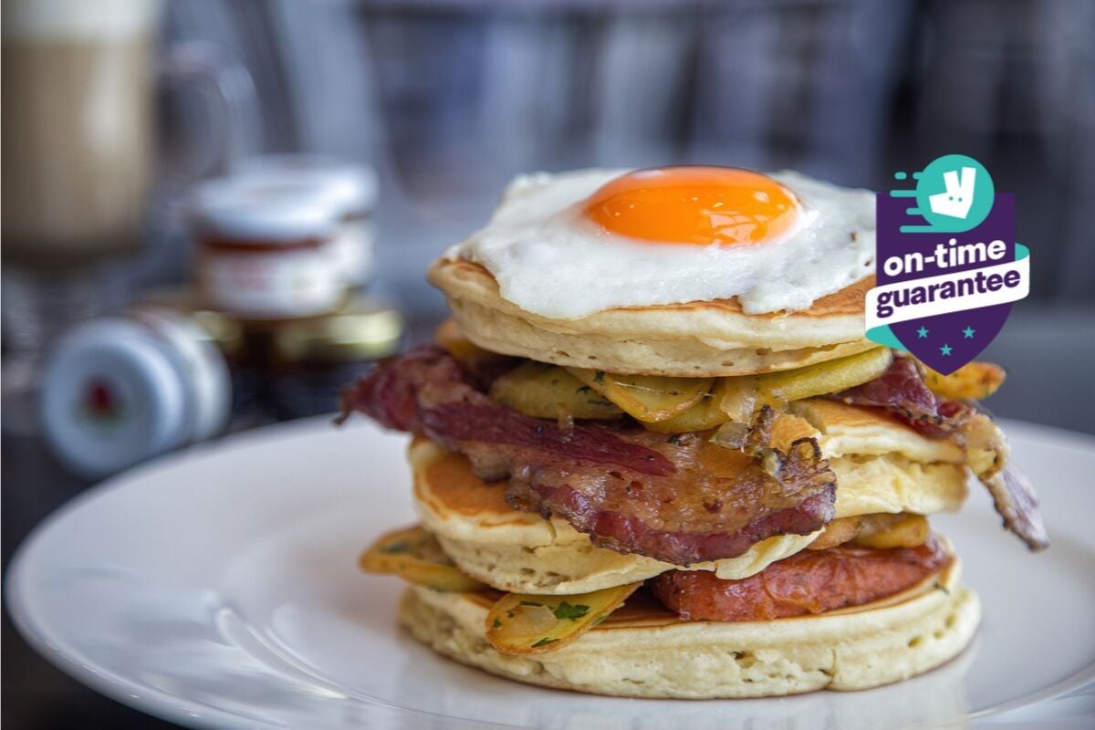 Eggspectation delivery from J.B.R. Order with Deliveroo