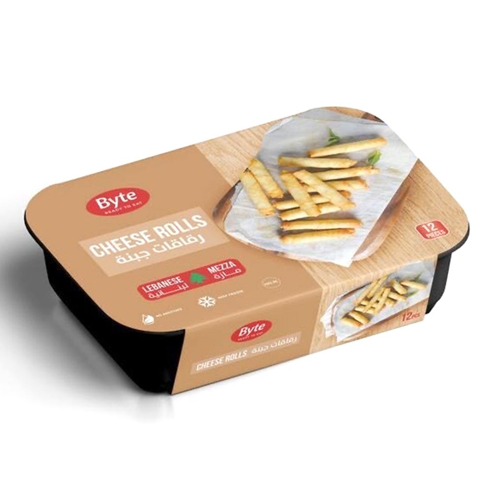 Byte Frozen Lebanese Cheese Rolls 12 Pcs