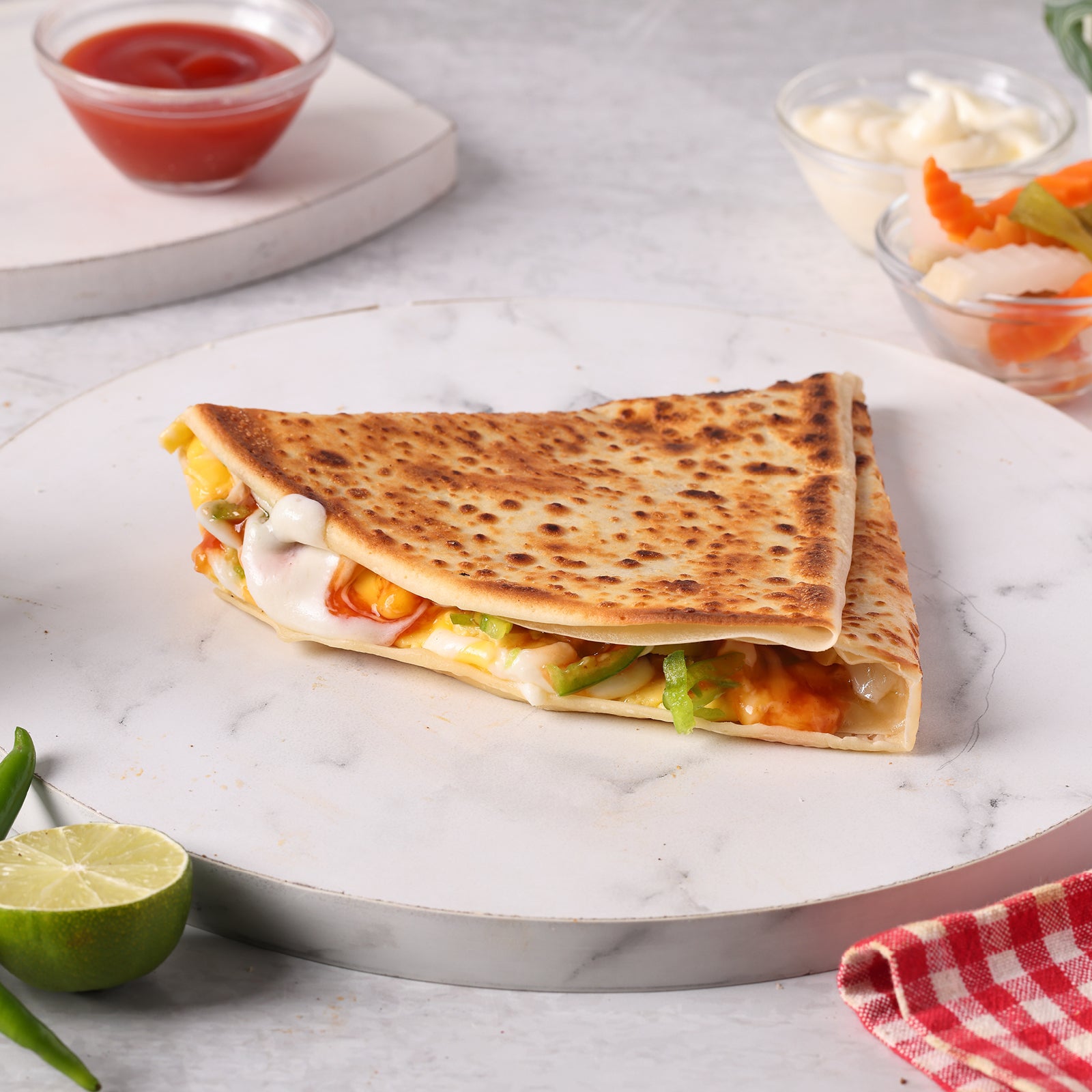 Mixed Cheese Crepe