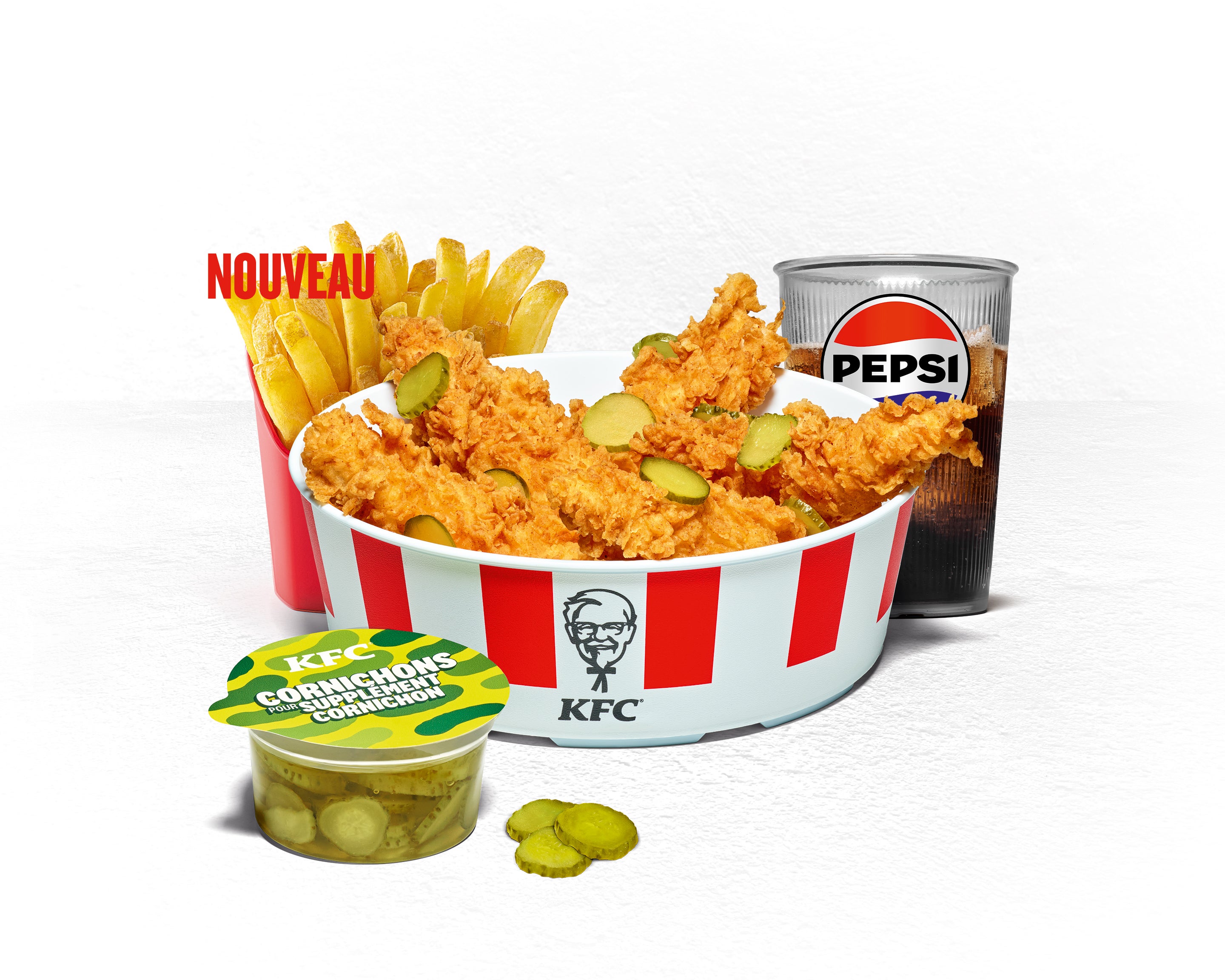 Menu 5 Tenders + Pot De Cornichons