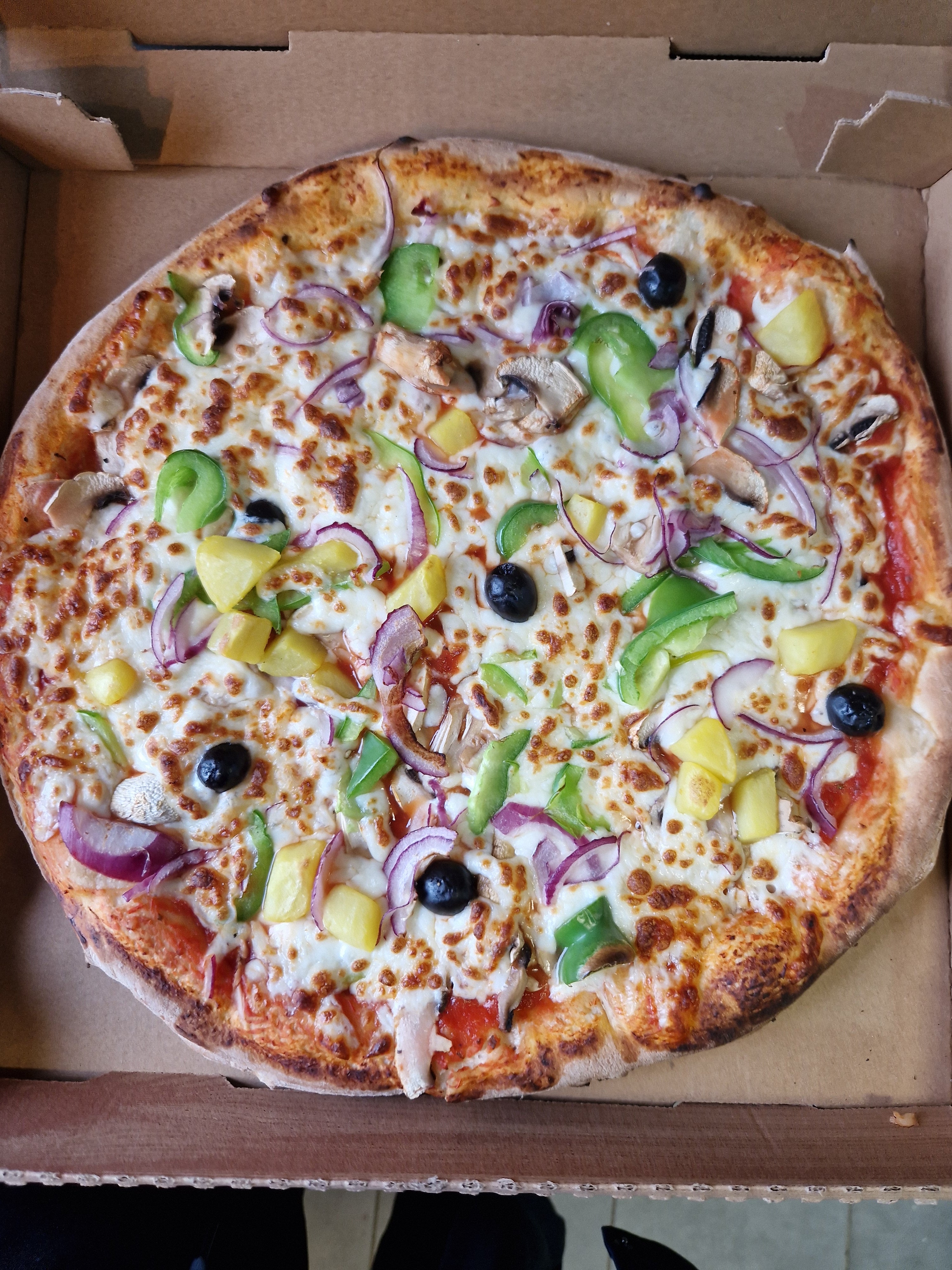 Pizza végétarienne