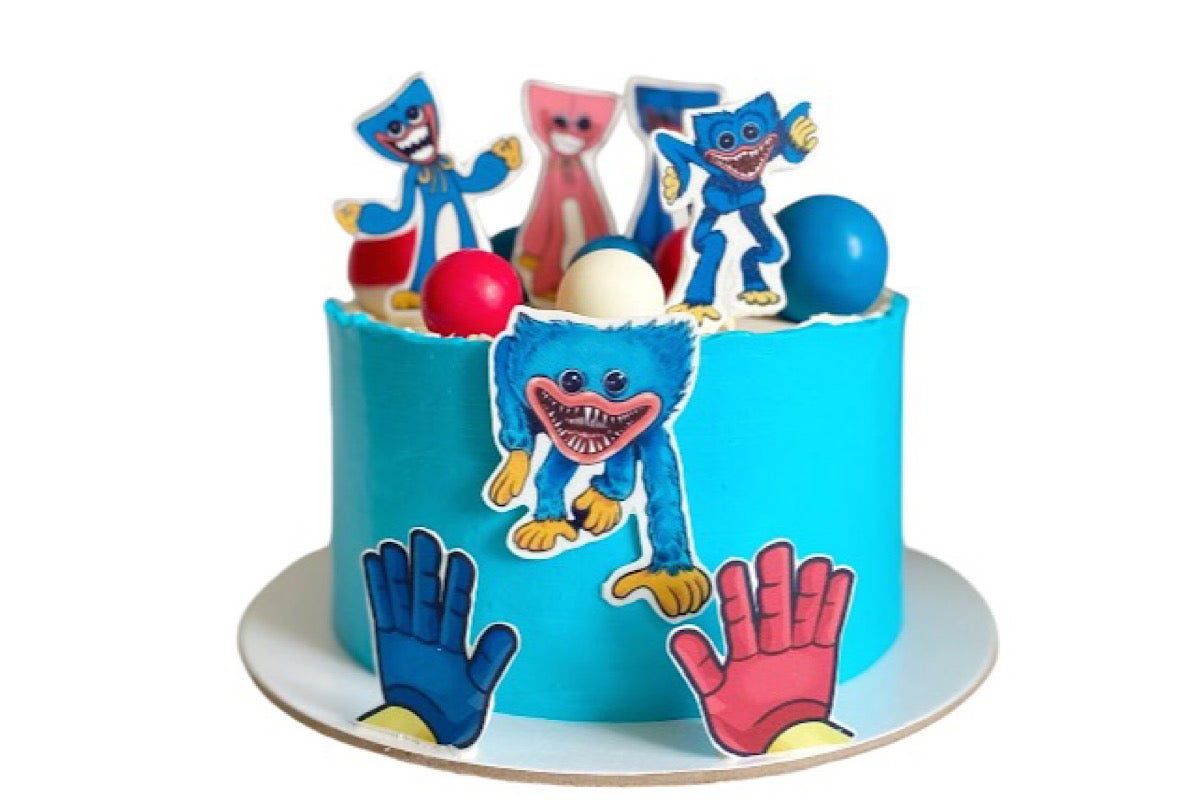 Huggy wuggy cake