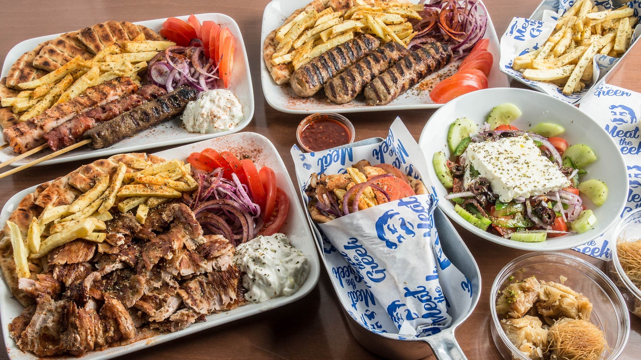 Meat the Greek delivery from Central Guildford South Order with Deliveroo