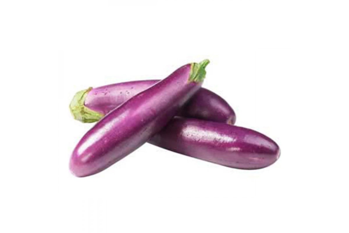 Kuwait Long Purple Brinjal - 1Kg