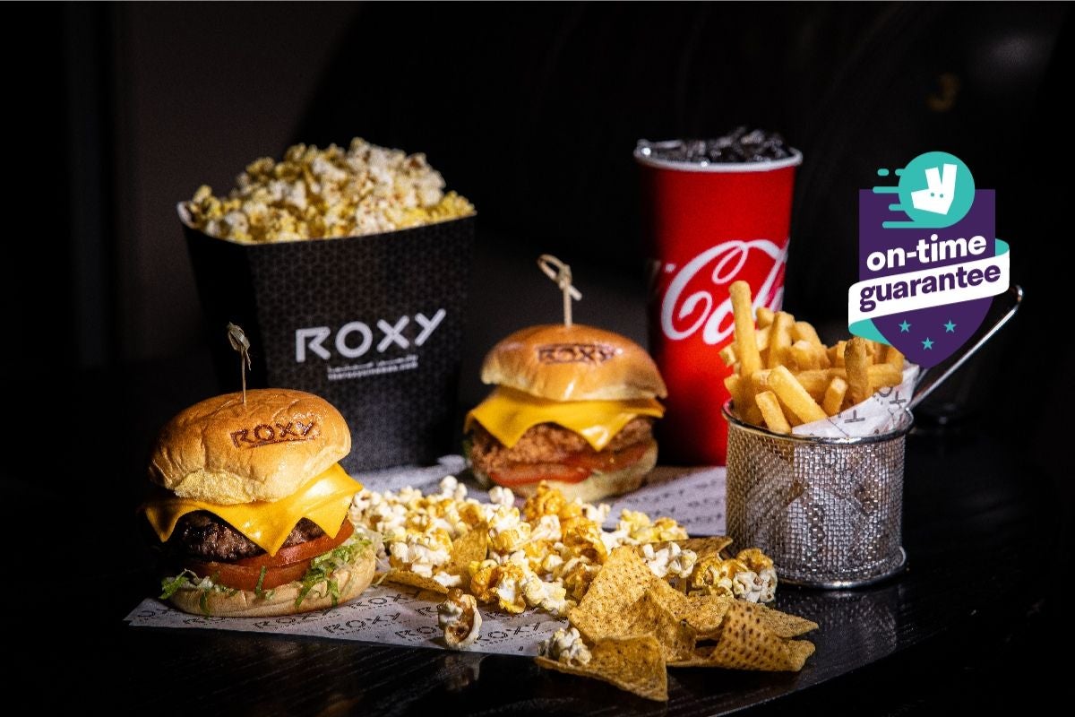 ROXY Cinemas delivery from J.B.R. Order with Deliveroo