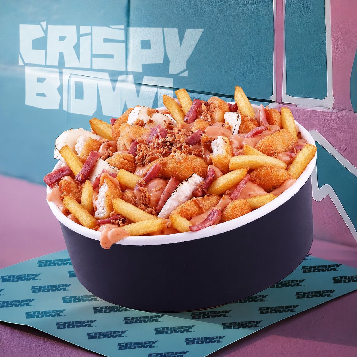 BOWL MOZZA LARDON 🥓🍟